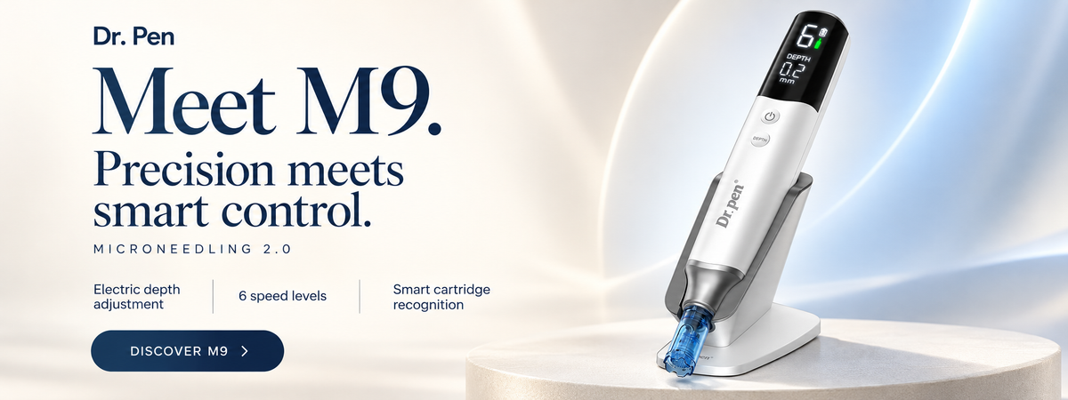 Explore the Dr. Pen M9 microneedling device